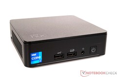 De NUC 13 Pro maakt gebruik van Raptor Lake-P processoren met 64 W PL2. (Beeldbron: NotebookCheck)