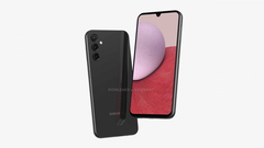 Is dit de Galaxy A14? (Bron: OnLeaks x GizNext)