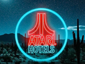 Een screengrab van het logo van Atari Hotels (bron: Atari Hotels)