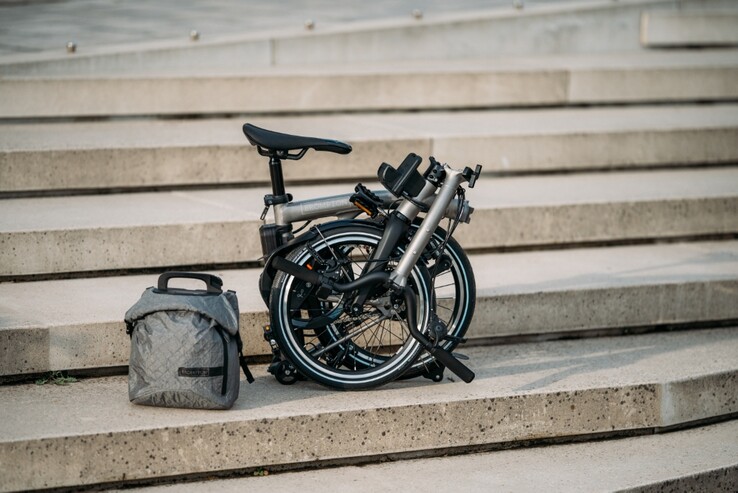 De Brompton Electric T Line heeft een op maat gemaakte 250 W achternaafmotor (Afbeelding bron: Brompton)