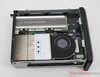 Minisforum N5 Pro met PCIe SSD (installatievoorbeeld)
