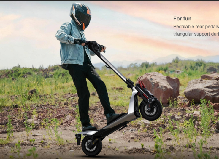 De Navee UT5 Ultra X biedt een actieradius van 140 km bij één keer opladen (Afbeelding bron: Navee)