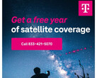 T-Mobile biedt momenteel gratis Starlink service aan voor overstappers. (Afbeeldingsbron: T-Mobile)