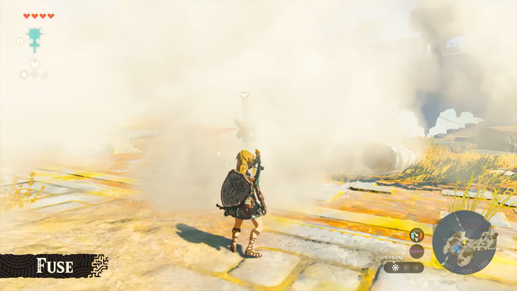 Link kan rookschilden maken die het zicht van de vijand verduisteren tijdens een gevecht, waardoor hij een Sneakstrike kan krijgen.