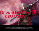 Het nieuwe titelscherm van Devil May Cry 3 Crimson, toegevoegd met de 0.5 Update.