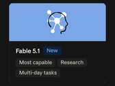 Modelkaart voor Claude Fable 5.1 met een nieuw embleem