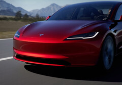 Tesla Model 3 wordt hierna uitgerust met de bumpercamera (afbeelding: Tesla)