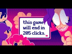 Dit spel zal eindigen in 205 klikken werd uitgebracht op Steam op 5 augustus en is volledig gratis om te spelen. (Afbeeldingsbron: Steam)