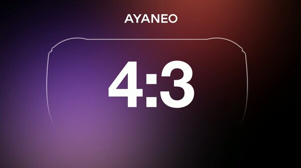 De Ayaneo Code R krijgt een beeldscherm met een beeldverhouding van 4:3. (Afbeeldingsbron: Ayaneo)