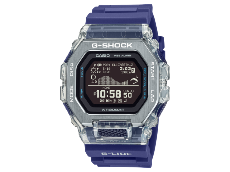 Het Casio G-Shock G-Lide GBX-100S-2 horloge. (Afbeeldingsbron: Casio)