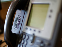 Een vaste telefoonlijn