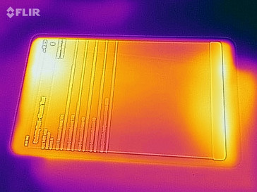 Warmtebeeld van de voorkant (zware belasting)