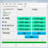Lexar Play Pro: IOPS-waarden