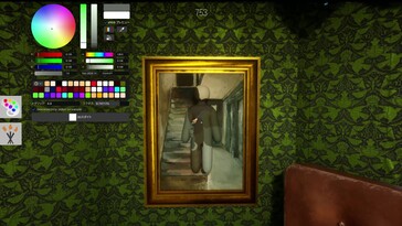 Afbeelding: Een screenshot van de gameplay van Meccha Chameleon.