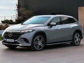 De elektrische Mecedes EQE SUV moet het gat vullen tussen de EQC en de Tesla Model X-concurrent EQS, die op deze foto te zien is (Afbeelding: Mercedes-Benz)