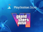 PlayStation Store banner met GTA 6 logo wordt getoond