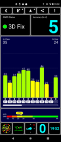 GPS Test buiten