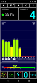 GPS Test buiten