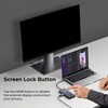 De nieuwe Ugreen Revodok Pro 109 USB-C Hub heeft een schermuitschakelknop. (Afbeeldingsbron: Ugreen)