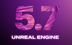 Een banner met Epic's aankondiging van Unreal Engine 5 (bron: Epic Games)