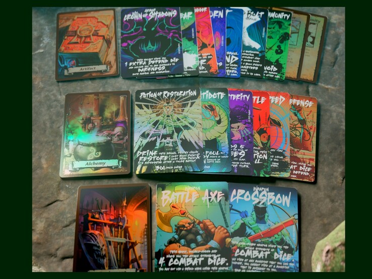 De kaarten bij Joe Manganiello's Crypt of Perpetual Darkness zijn duidelijk geïnspireerd op metalbands