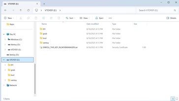 Partitie 1 voor het hulpprogramma - slechts ongeveer 30 MB