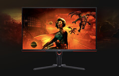 De AOC AGON Gaming U32G3X/BK wordt over iets meer dan een maand gelanceerd. (Afbeeldingsbron: AOC)