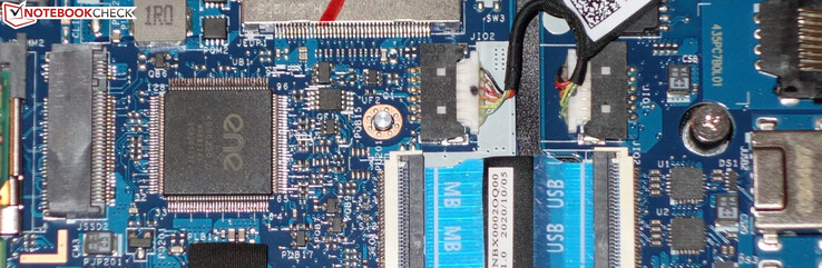 Er kan een tweede NVMe SSD worden geïnstalleerd.