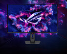 De XG32UCDS dient als goedkoper alternatief voor de vergelijkbare ROG Swift OLED-opties van Asus. (Afbeeldingsbron: Asus)