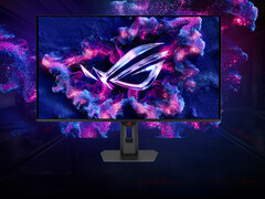 De XG32UCDS dient als goedkoper alternatief voor de vergelijkbare ROG Swift OLED-opties van Asus. (Afbeeldingsbron: Asus)