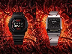 Casio&#039;s nieuwe Stranger Things horloges (foto) zijn verschenen bij een detailhandelaar in Europa. (Afbeeldingsbron: Casio, bewerkt)