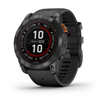 De Fenix 7X Pro - Solar Edition (Geen Wi-Fi). (Afbeelding bron: Garmin)