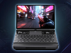 GPD boekt uitstekende resultaten in de Win Max 3-gamingbenchmarks. Afbeelding: een vooraanzicht van de draagbare gameconsole.