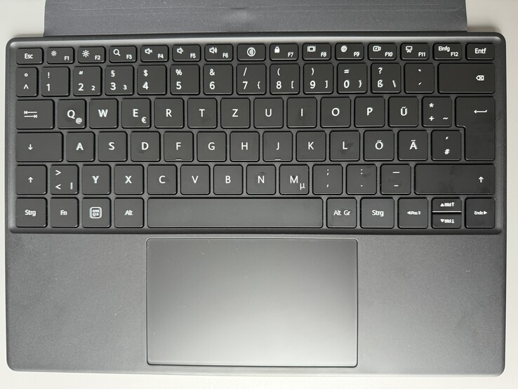 Toetsenbordindeling van het optionele toetsenbord