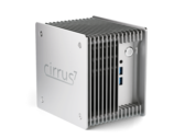 Compacte mini PC zonder ventilator met Intel Arrow-Lake CPU's. (Afbeelding Bron: Cirrus7)
