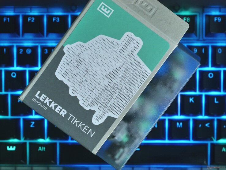 Wooting Lekker Tikken schakelaarverpakking. (Afbeelding bron: Julian van der Merwe / Notebookcheck)