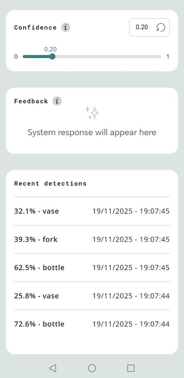 De detectie is echter niet erg betrouwbaar (bron: Notebookcheck)