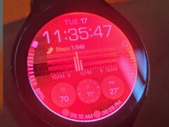 Galaxy Watch4: Dit is niet de nachtmodus, maar eerder het begin van het einde. (Afbeeldingsbron: Reddit)