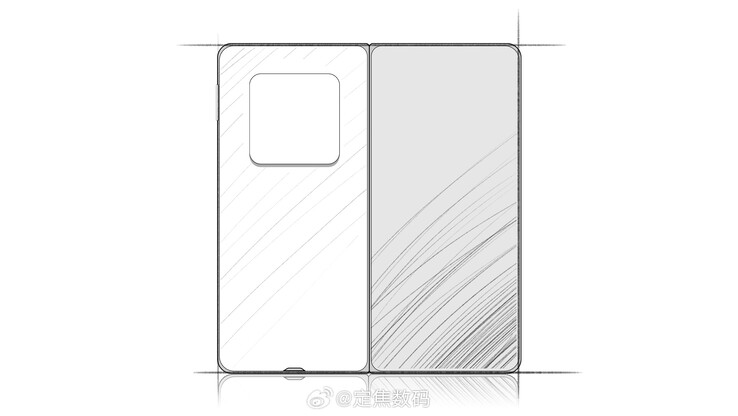 Concept 3 van de zogenaamde Huawei Mate X8. (Afbeelding bron: Fixed Focus Digital)