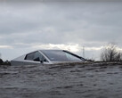 Tesla Cybertruck met waadmodus om door diep water te rijden (afbeelding: TechRax / Youtube)