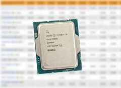 Core i9-13900K is een 24-core CPU met 8 P-cores en 16-E cores. (Bron: 3DCenter, Notebookcheck-bewerkt)