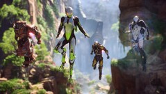 Spelermodellen in Anthem zijn te zien (Afbeeldingsbron: Microsoft Xbox Gaming)