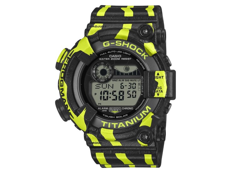 Het Casio G-Shock Frogman GW-8200TPF-1 horloge. (Afbeeldingsbron: Casio)