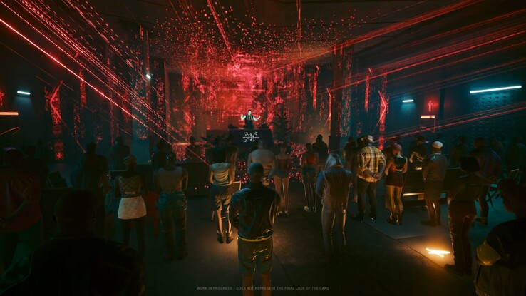 Cyberpunk 2077: The Ultimate Edition Switch 2 graphics (Afbeelding bron: screenshot, Cyberpunk 2077 YouTube-kanaal)