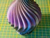 Het PLA Burnt Titanium-filament is zeer aantrekkelijk
