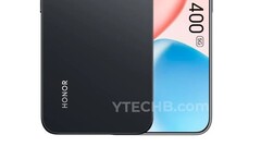 Een nieuwe &quot;Honor 400&quot; render. (Afbeeldingsbron: YTechB)