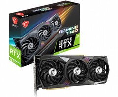 MSI GeForce RTX 3070 Ti GAMING TRIO 8G videokaart (Bron: MSI)