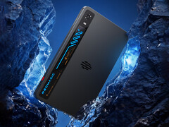 De nieuwe gaming-tablet komt op 30 juni in China op de markt. Afbeelding: een promotiefoto van de zwarte uitvoering.