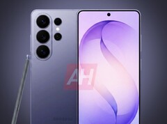 De Samsung Galaxy S26 Ultra verschijnt in vermeende officiële productafbeeldingen. (Afbeeldingsbron: Android Headlines, bewerkt)