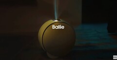 Ballie maakt een comeback, zij het virtueel op het scherm.  (Bron: Samsung)